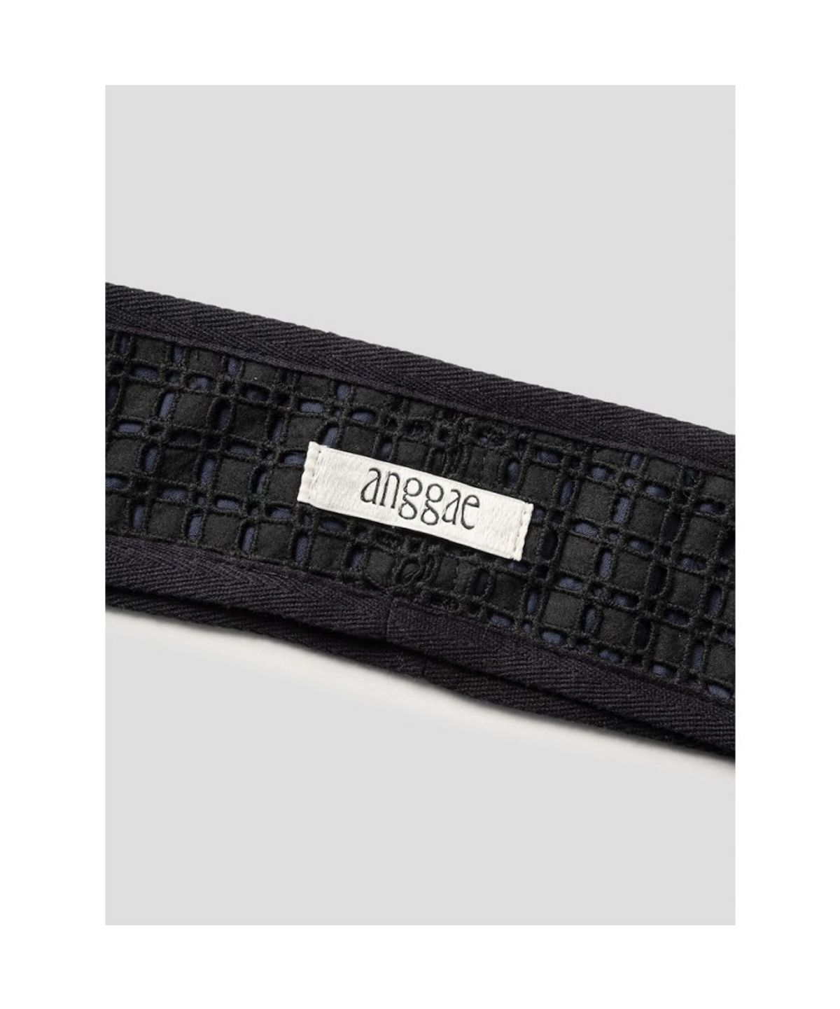 앙개(ANGGAE) Eyelet Bag  Black