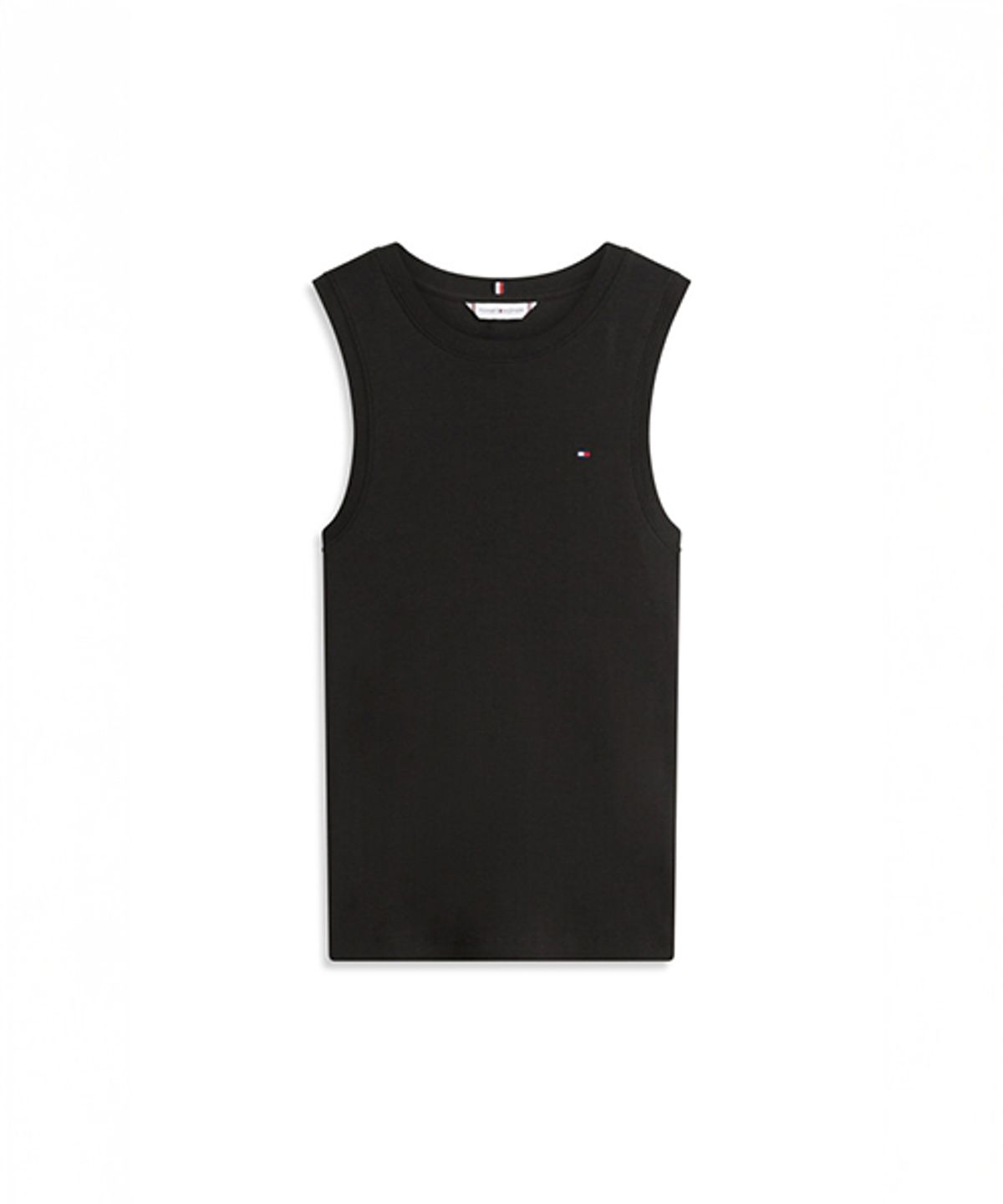 타미힐피거(TOMMY HILFIGER) 코튼 립 탱크탑 (T22G3TTO084WT1BDS)
