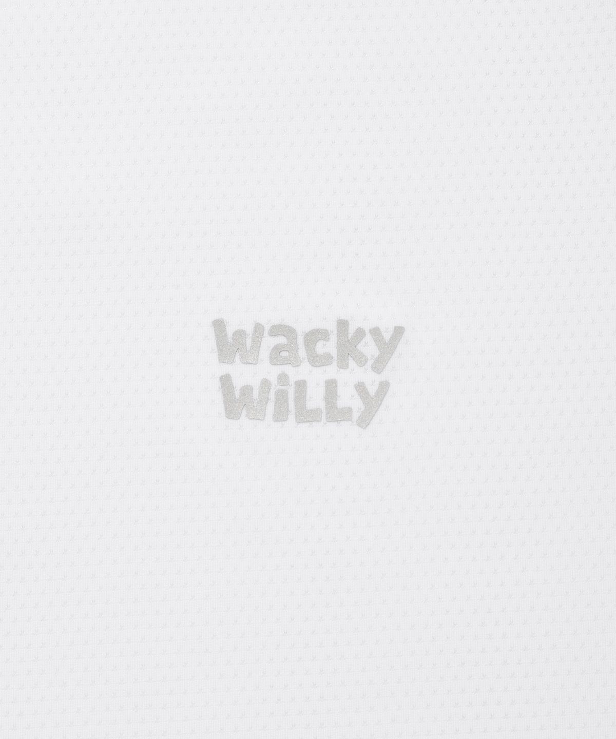 와키윌리(WACKY WILLY) 시티 메쉬 반팔티셔츠 화이트