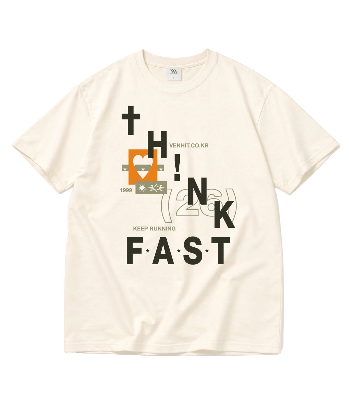 벤힛(VENHIT) Think Fast 쿨코튼 반팔티