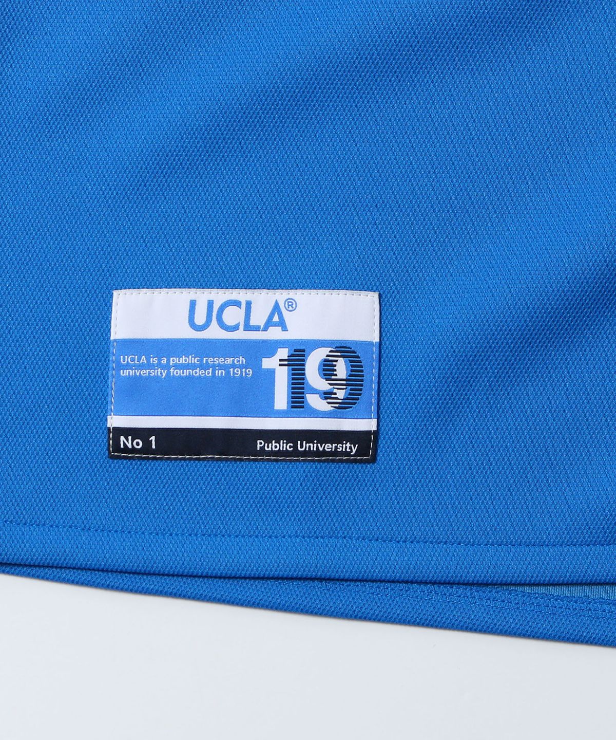 유씨엘에이(UCLA) 남녀공용 베이스볼 반팔 카디건[BLUE](UC5GD20)