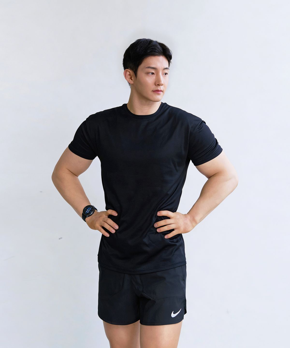 핵쿨남(HECKCOOLNAM) 어깨넓어보이는 메쉬 쿨링 머슬핏 반팔 러닝 티셔츠 3장 세트