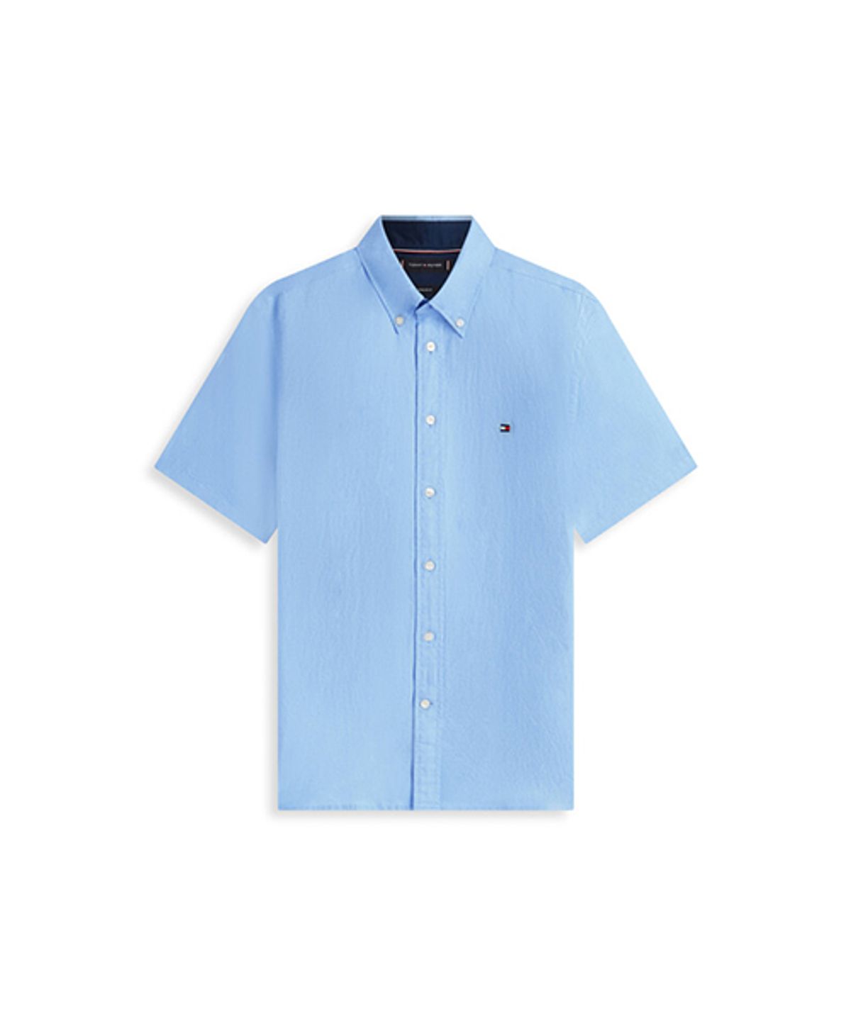 타미힐피거(TOMMY HILFIGER) [Regular fit] 모던 린넨 블렌드 솔리드 셔츠 (T12G3WSH190MT1C14)
