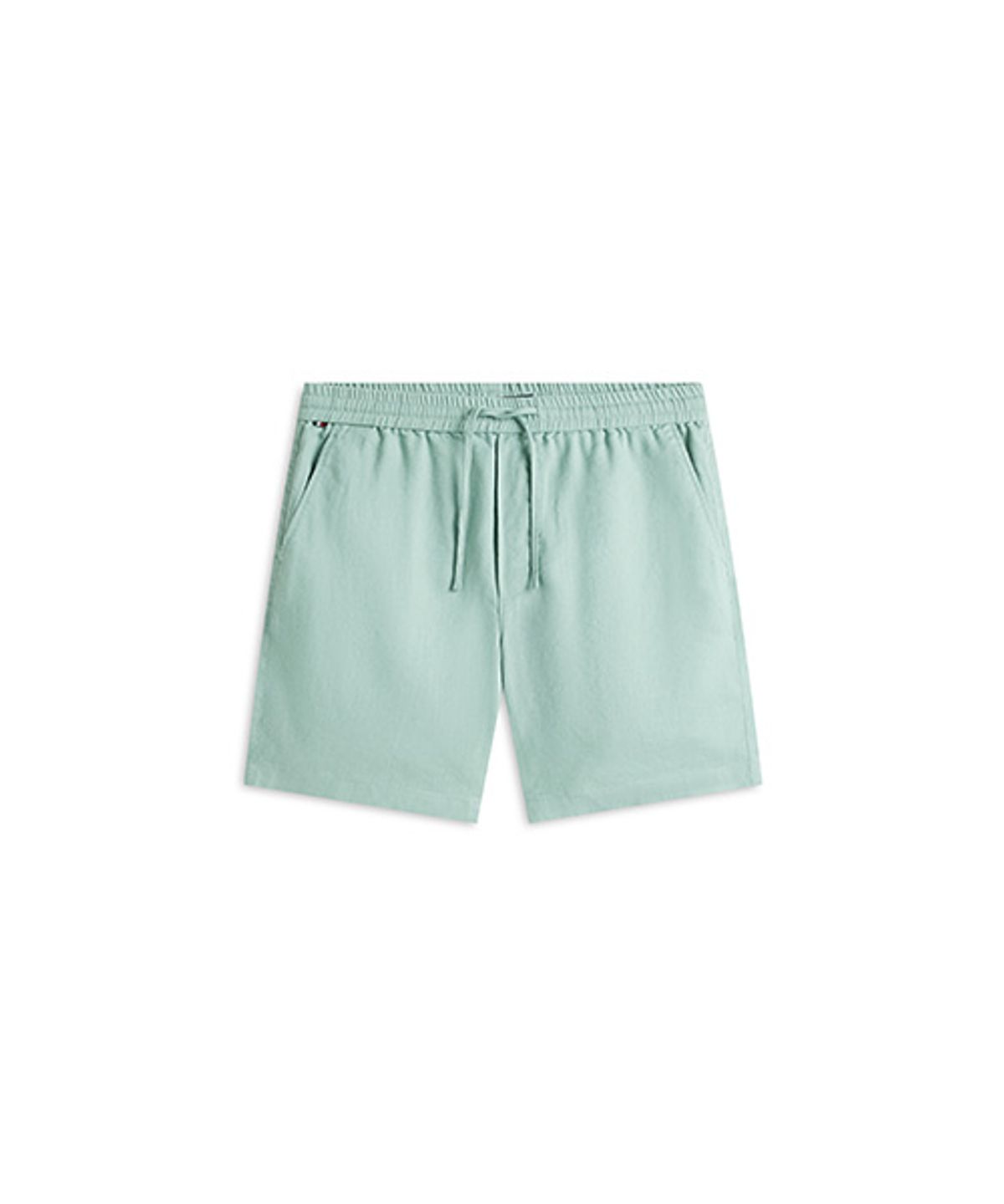 타미힐피거(TOMMY HILFIGER) 도버 핏 린넨 블렌드 밴딩 쇼츠 (T12G3WPQ270MT1PM3)