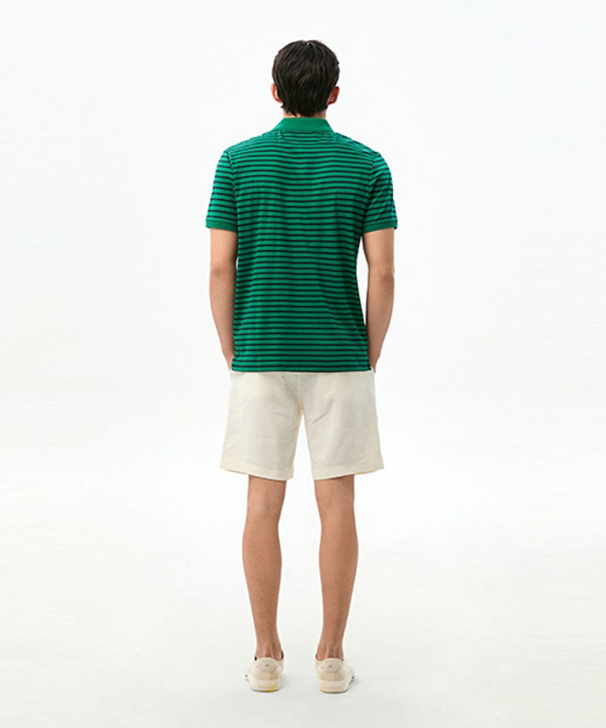 타미힐피거(TOMMY HILFIGER) 도버 핏 린넨 블렌드 밴딩 쇼츠 (T12G3WPQ270MT1Z00)