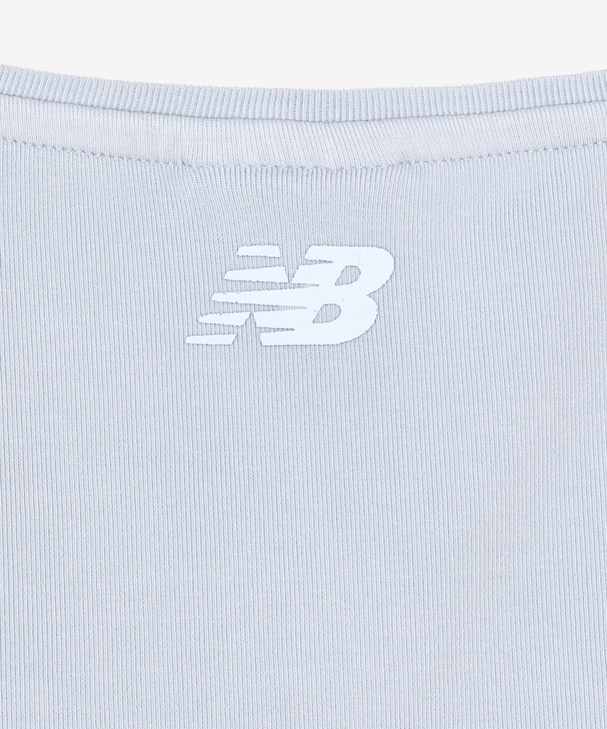 뉴발란스(NEW BALANCE) NBNEG2W472 / WOMEN 핏티드 스퀘어넥 캡 반팔티 (DYEING BLUE)