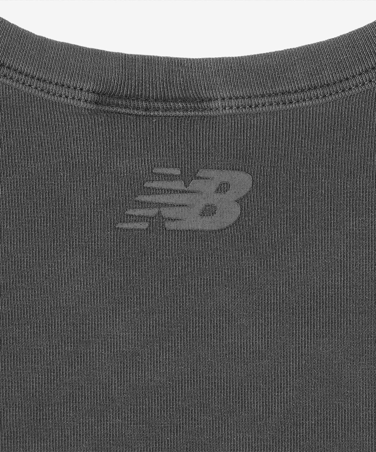뉴발란스(NEW BALANCE) NBNEG3W482 / WOMEN 핏티드 다잉 반팔티 ( D/CHARCOAL)