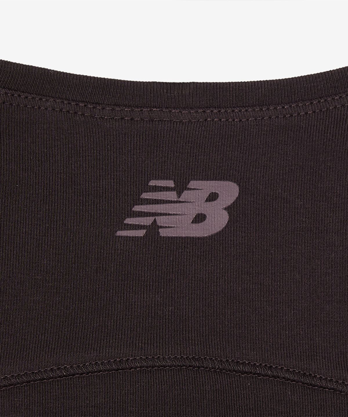 뉴발란스(NEW BALANCE) NBNGG2W472 / WOMEN 핏티드 스퀘어넥 나시티 (BROWN)