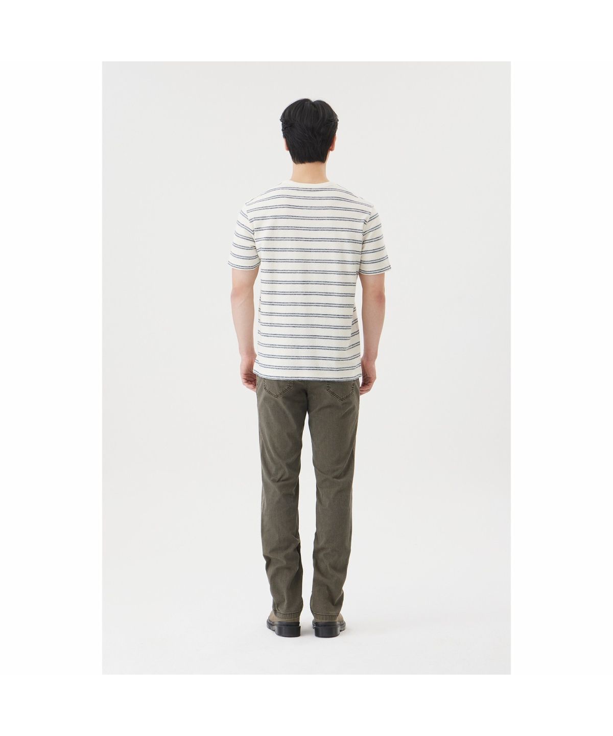 브렌우드(BRENTWOOD) [셀렉션] 스탠다드핏 피그먼트 워싱 컬러 데님 BRPDM26821KHX