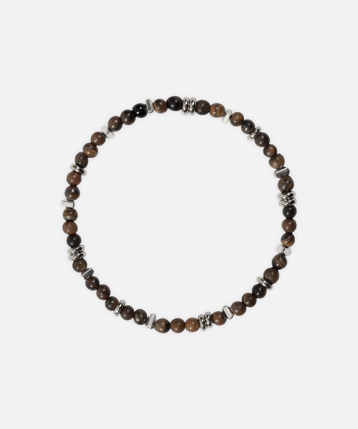 드로우핏(DRAW FIT) 카이든 젬스톤 브레이슬릿 [BROWN]