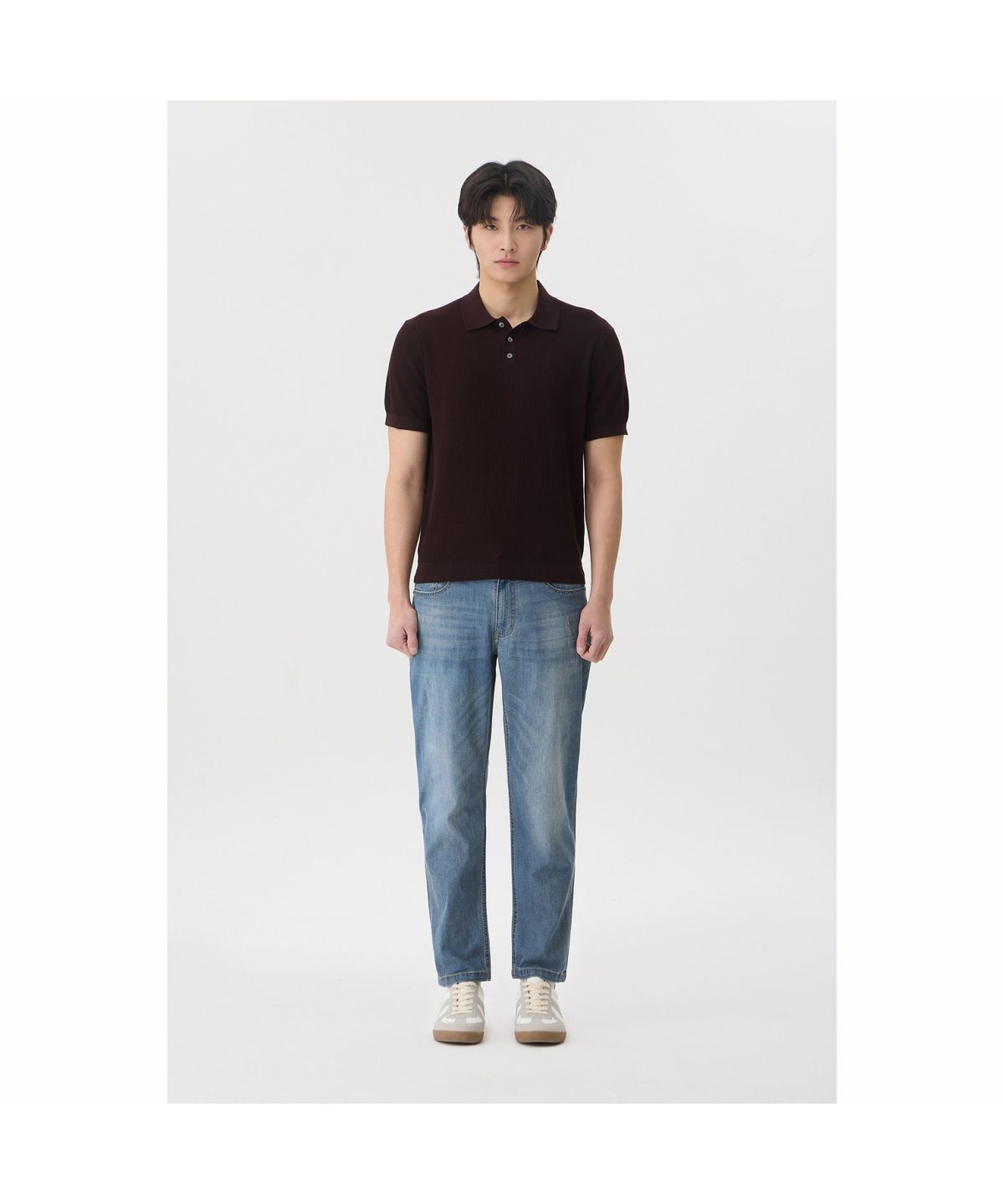 브렌우드(BRENTWOOD) 릴렉스핏 라이트블루 데님 BRPDM26632BUL