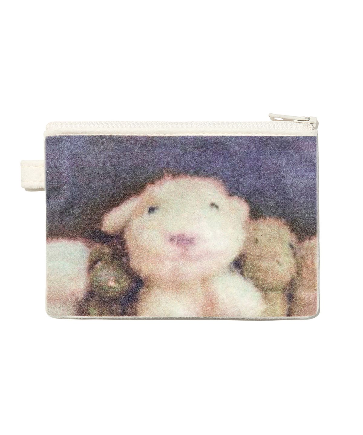 더콜디스트모먼트(THE COLDEST MOMENT) TCM fluffy bear pouch (ivory)
