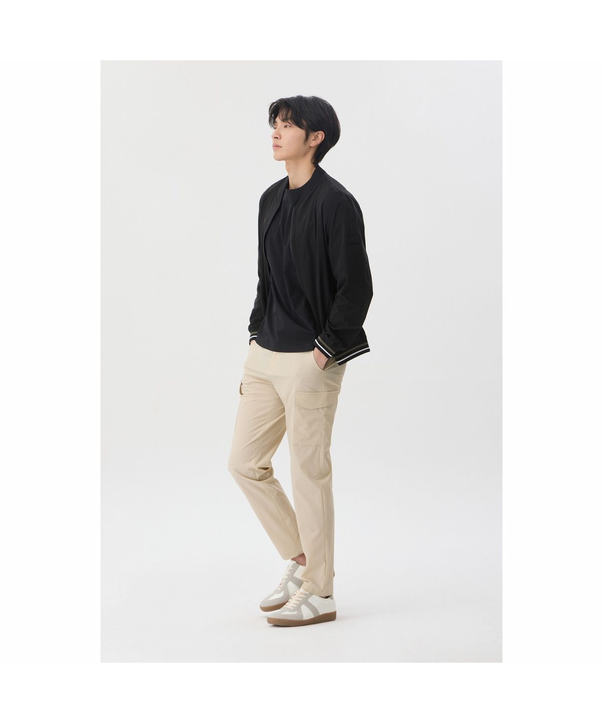 브렌우드(BRENTWOOD) [라이프퍼포먼스] 스트레치 보머 BRUAM26001BKX