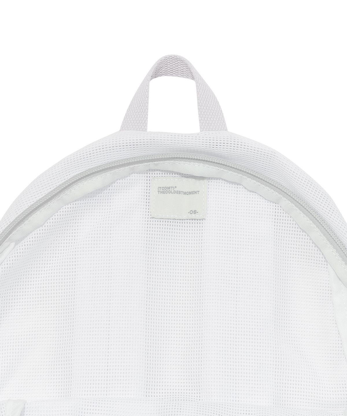 더콜디스트모먼트(THE COLDEST MOMENT) TCM ice mesh backpack (white)