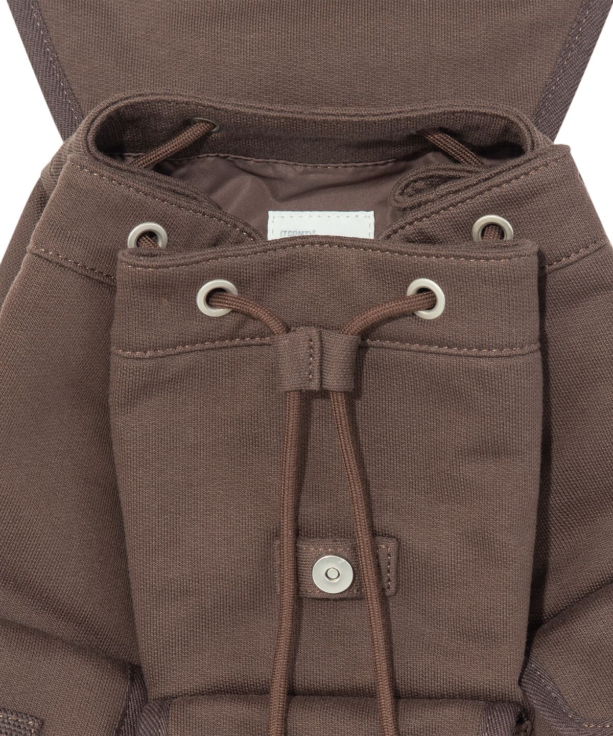더콜디스트모먼트(THE COLDEST MOMENT) TCM 3 pocket sweat backpack (brown)