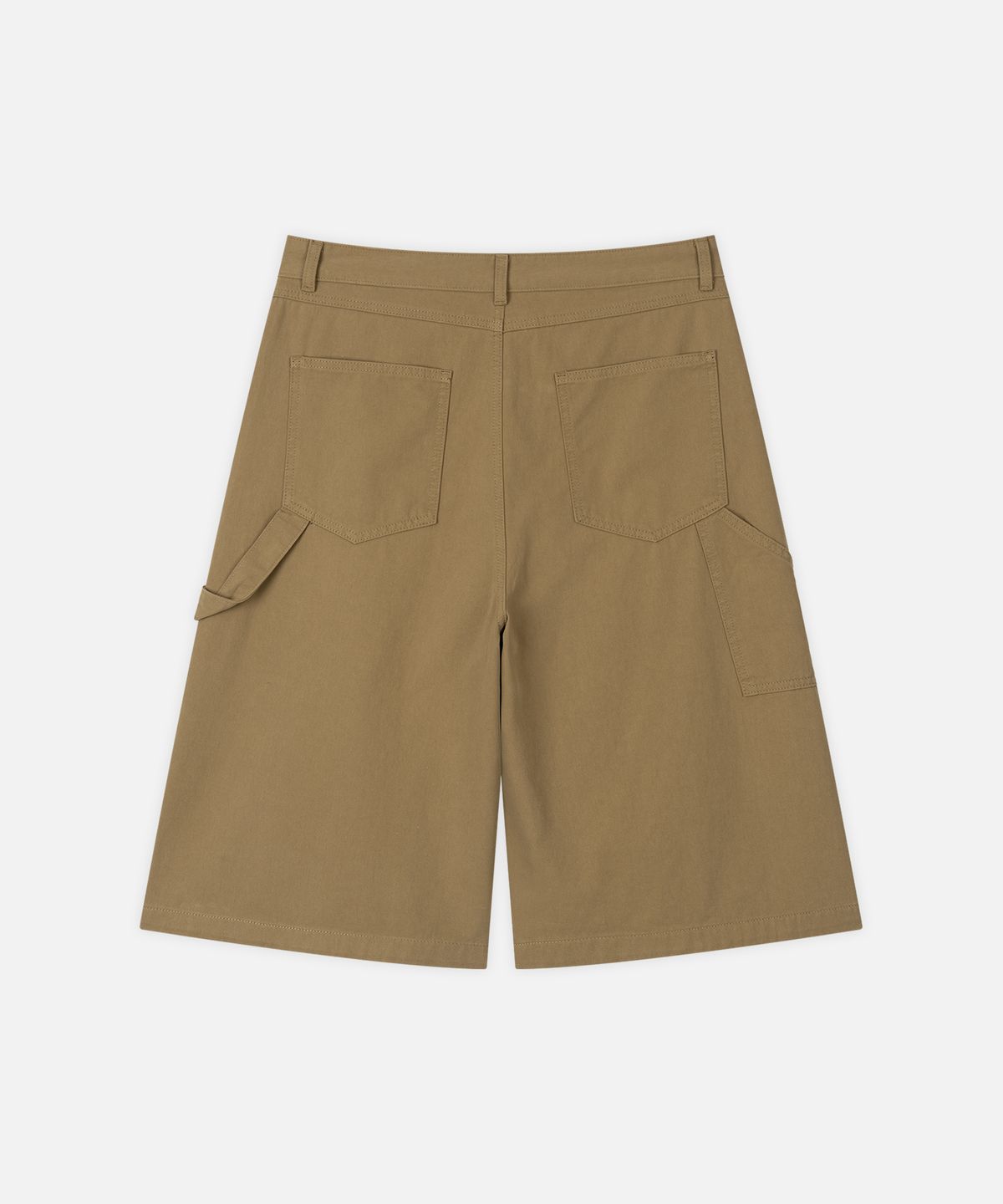 드로우핏(DRAW FIT) 로버스트 롱 버뮤다 와이드 치노 팬츠 [BEIGE]