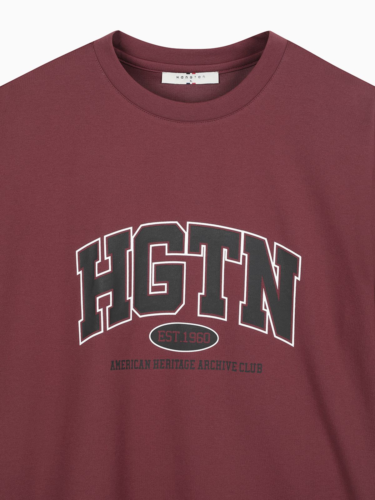 행텐(HANGTEN) 공용 HGTN 레터링 반팔 티셔츠_490(10570-031-414-31)