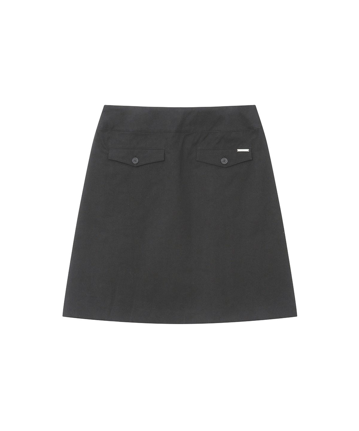 미세키서울(MISEKI SEOUL) Accordion side pleats midi skirt CHARCOAL