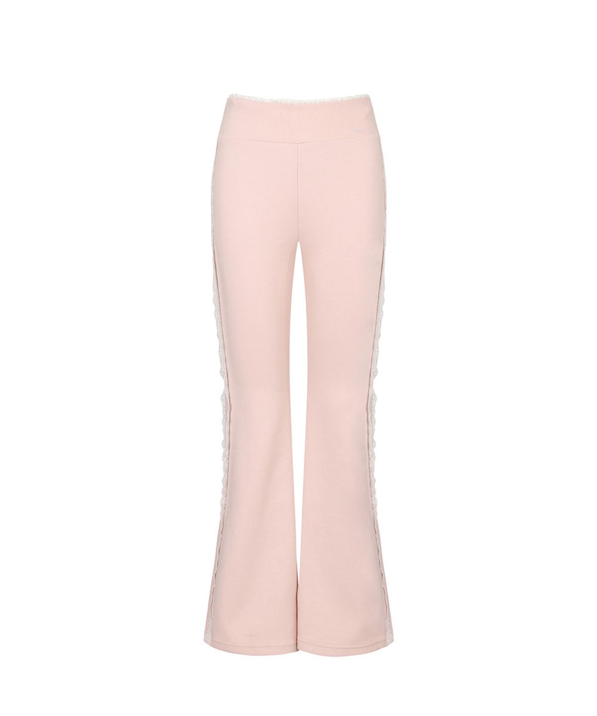 모아벨(MOABEL) CONTOUR LINE RIBBON PANTS - PINK