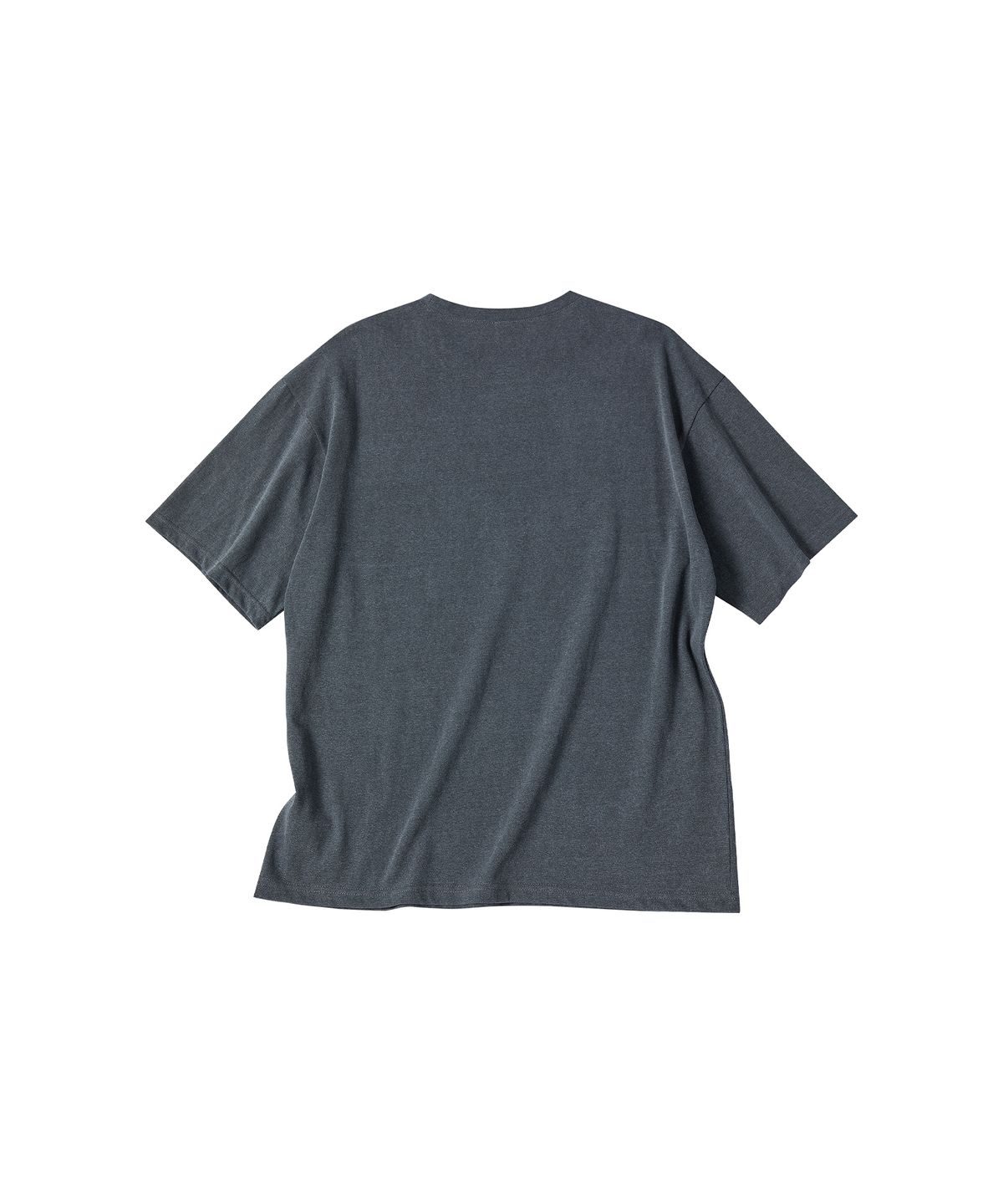 꼬모니노즈(COMONINOZ) COMO PIGMENT T-SHIRT [DEEP GRAY]