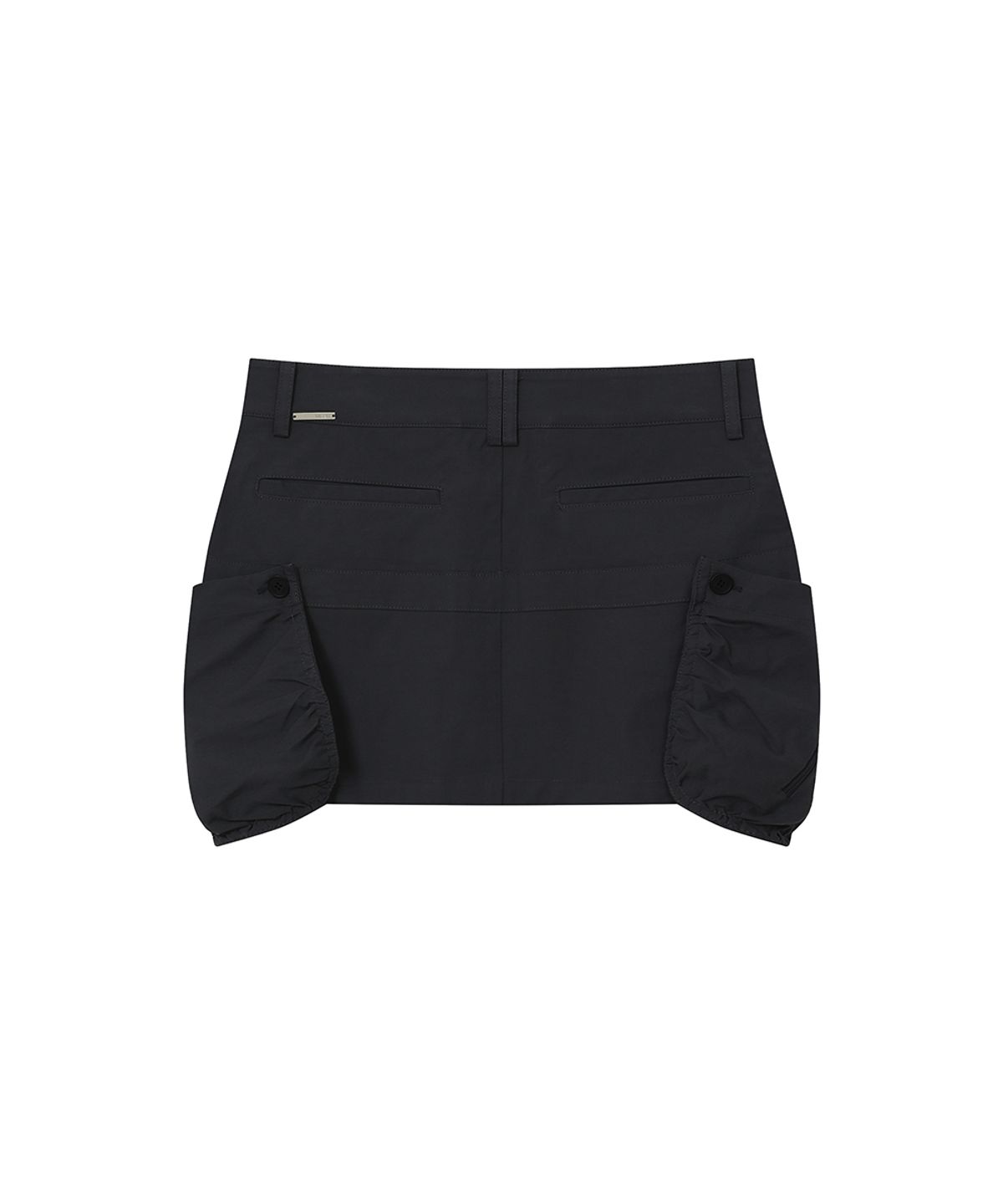 미세키서울(MISEKI SEOUL) Shirring pocket mini skirt BLACK