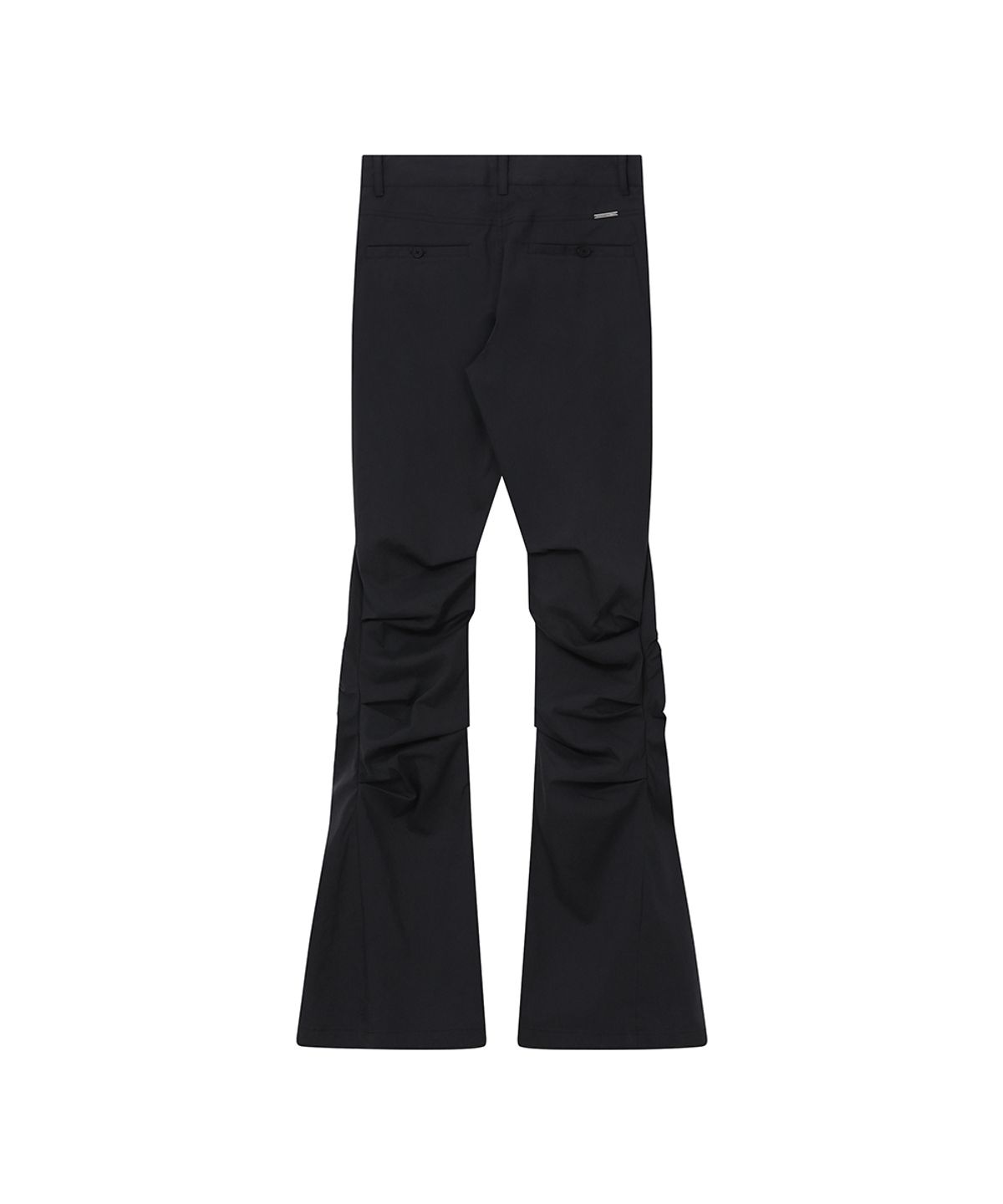 미세키서울(MISEKI SEOUL) Shirring pocket bootscut pants BLACK