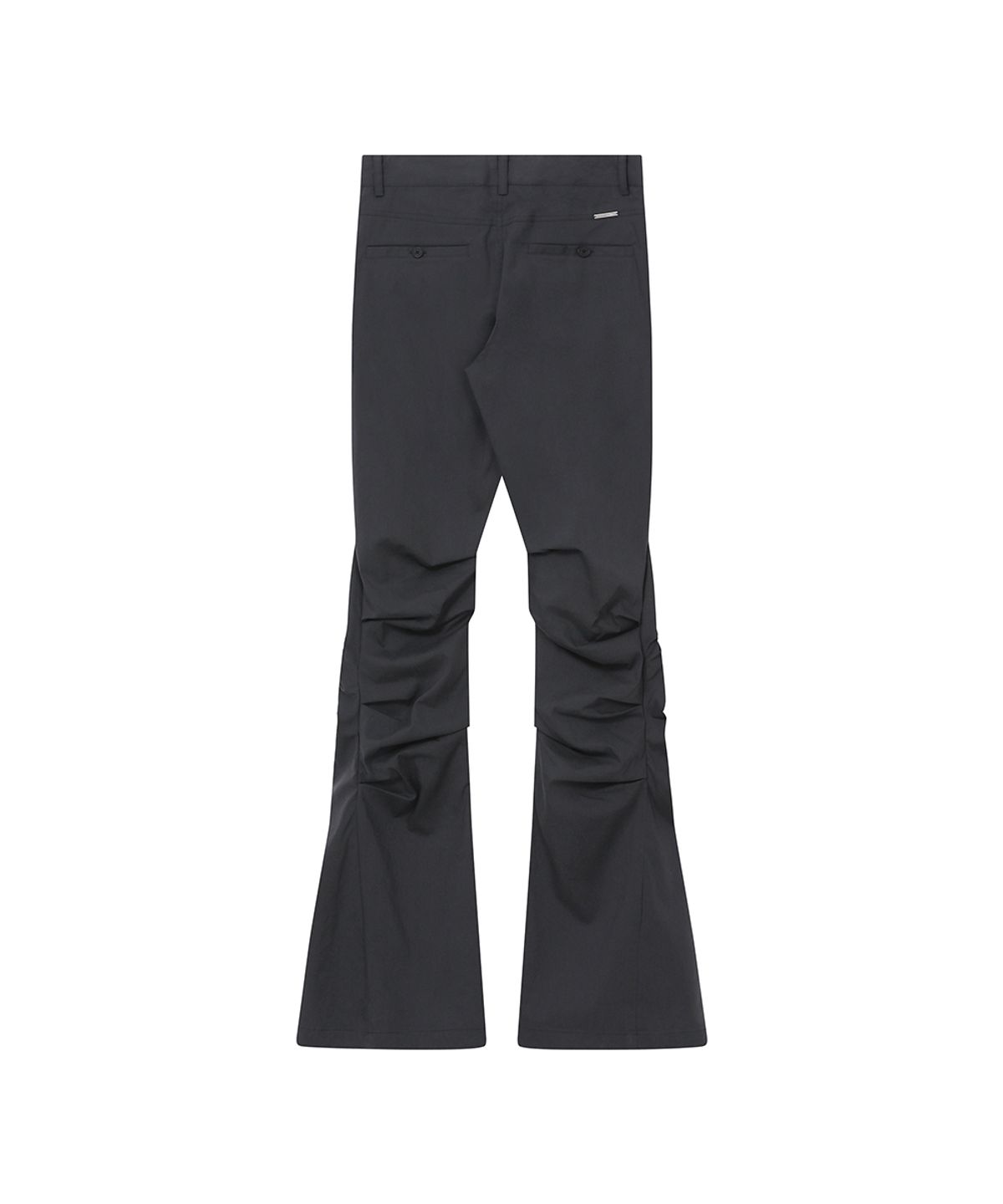 미세키서울(MISEKI SEOUL) Shirring pocket bootscut pants CHARCOAL