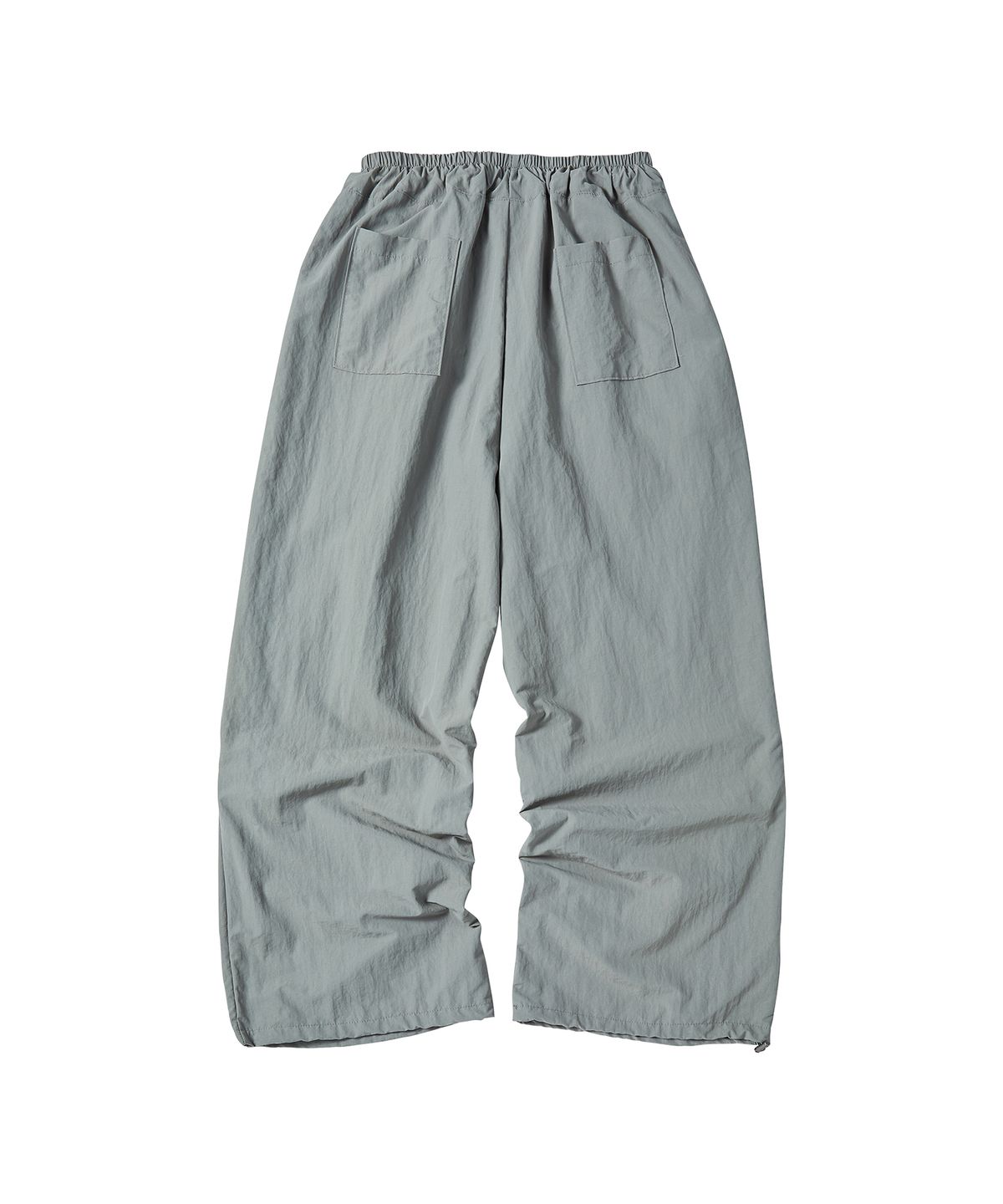 꼬모니노즈(COMONINOZ) NYLON PINTUCK PANTS [DEEP GRAY]