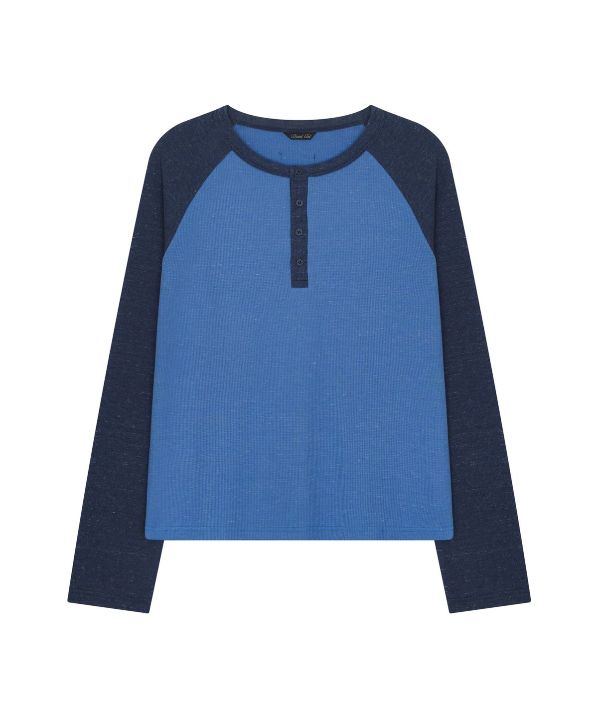 드렁크텍스트(DRUNKTXT) Reglan Henly Neck Long Sleeve Sky Blue