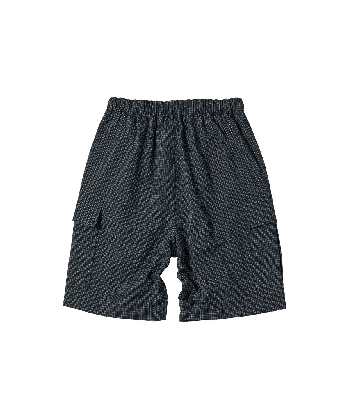 꼬모니노즈(COMONINOZ) CHECK CARGO SHORTS [NAVY]