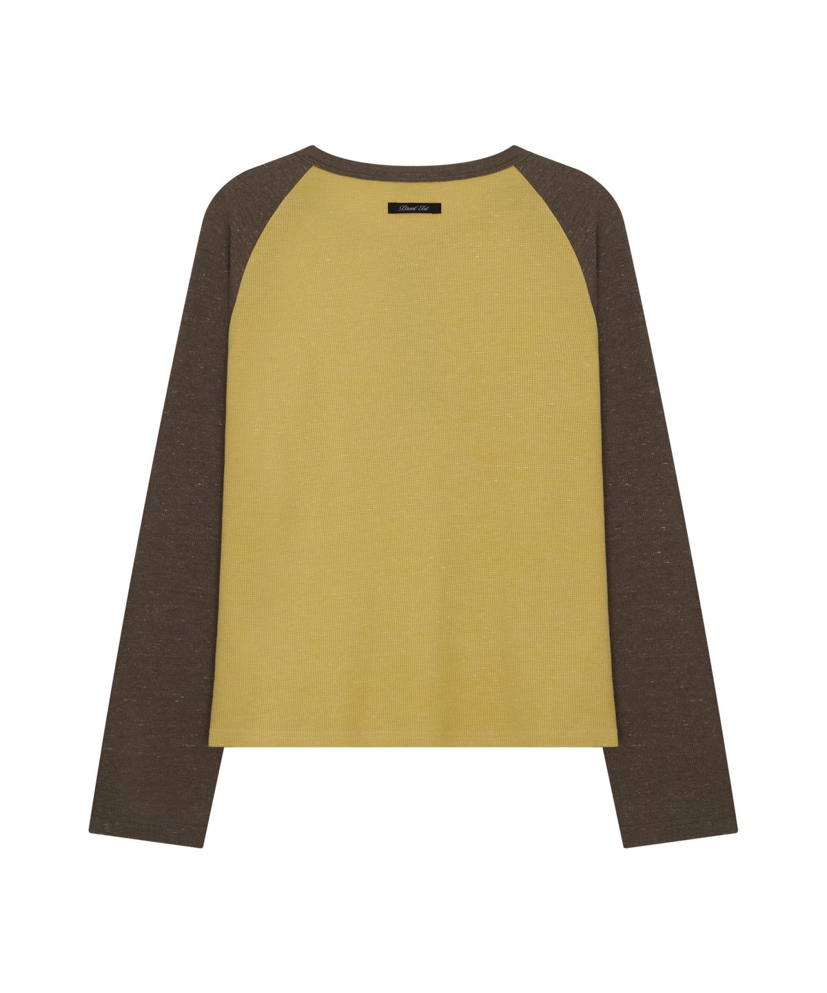 드렁크텍스트(DRUNKTXT) Reglan Henly Neck Long Sleeve Brown