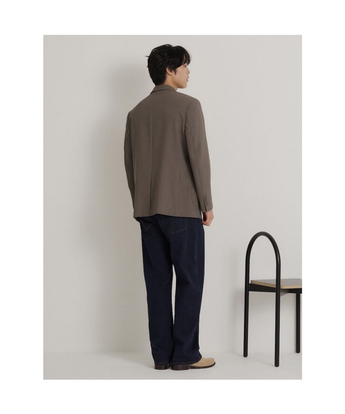빈폴 멘(BEANPOLE MEN) 하이브리즈 스트레치 재킷  브라운