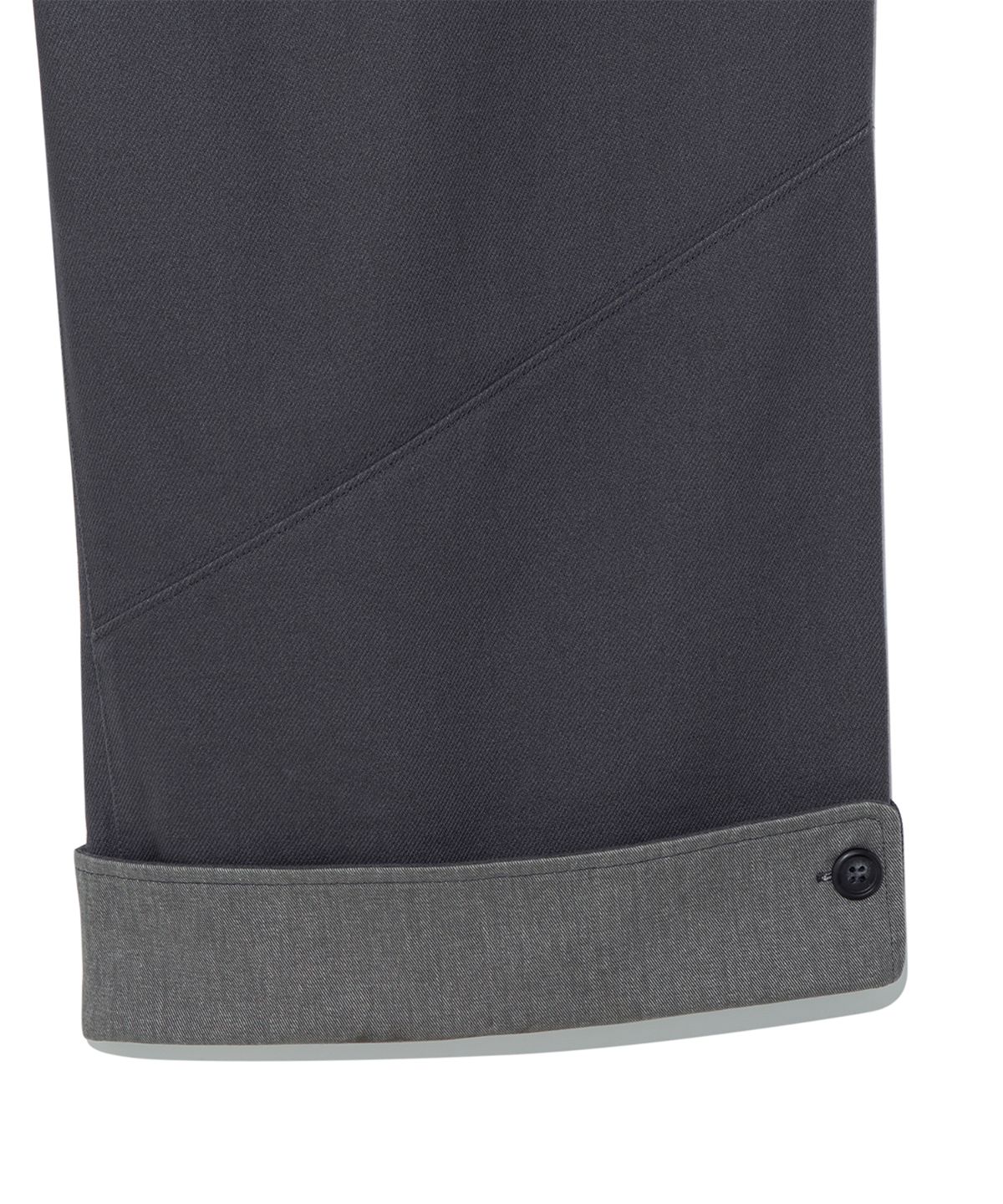 더콜디스트모먼트(THE COLDEST MOMENT) TCM folding button pants (charcoal)