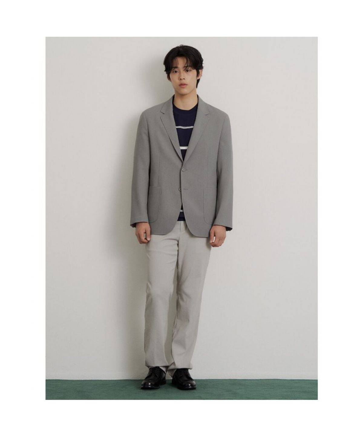 빈폴 멘(BEANPOLE MEN) 하이브리즈 스트레치 재킷  라이트 그레이