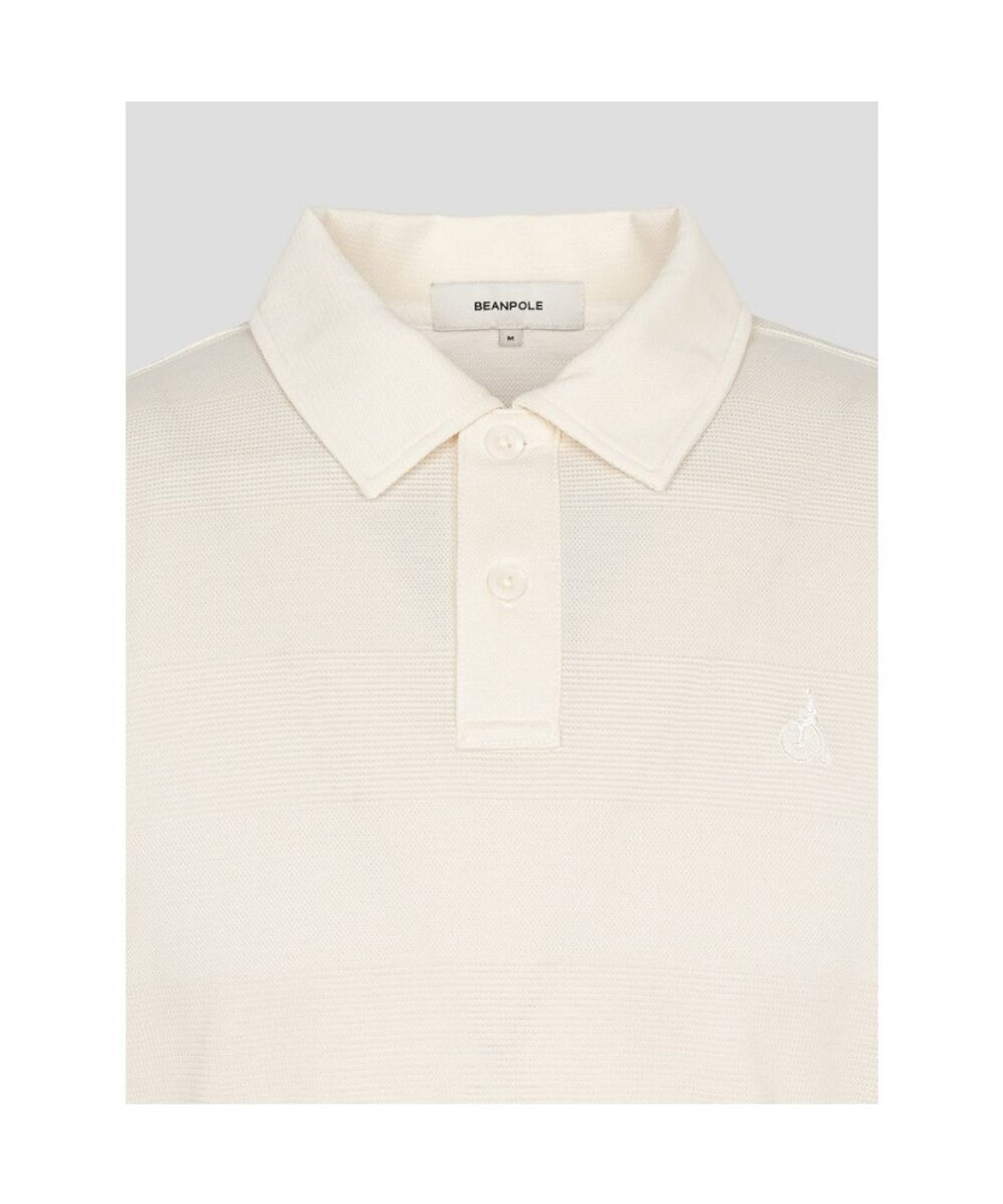 빈폴 멘(BEANPOLE MEN) 텍스처 톤온톤 스트라이프 티셔츠  아이보리