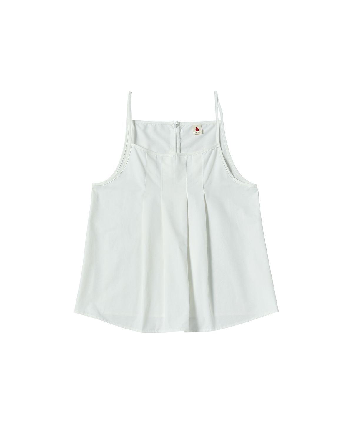 꼬모니노즈(COMONINOZ) W PINTUCK SLEEVELESS [IVORY]