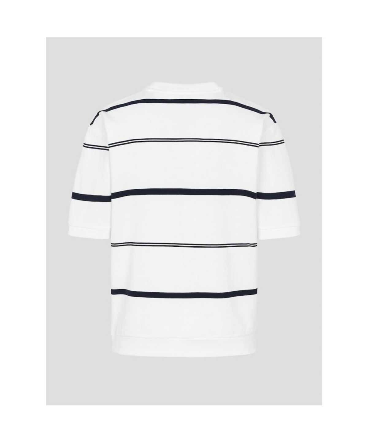 빈폴 멘(BEANPOLE MEN) 모던 선염 라운드넥 맨투맨 티셔츠  화이트