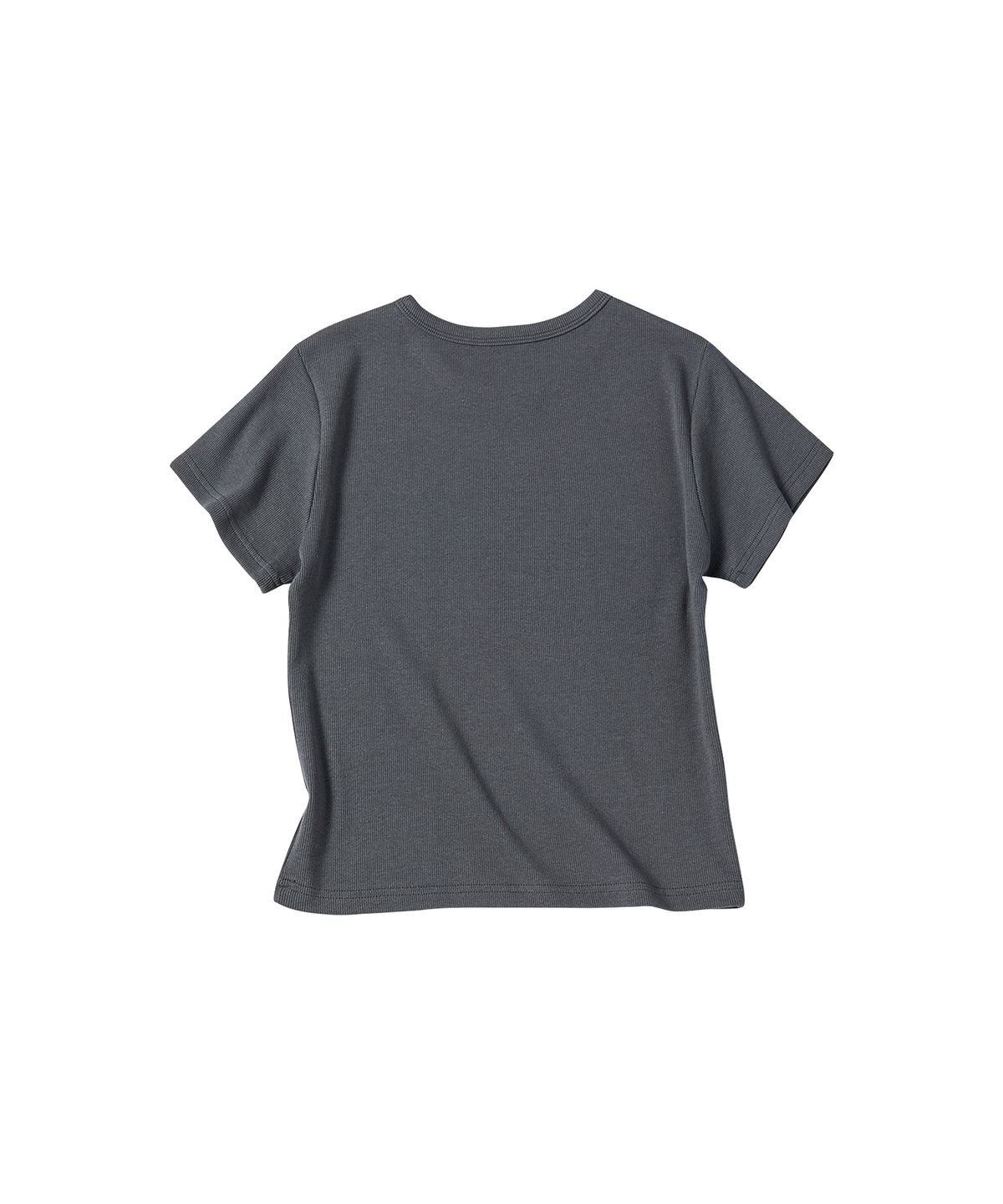 꼬모니노즈(COMONINOZ) W GRAPHIC GOLGI T-SHIRT [DEEP GRAY]