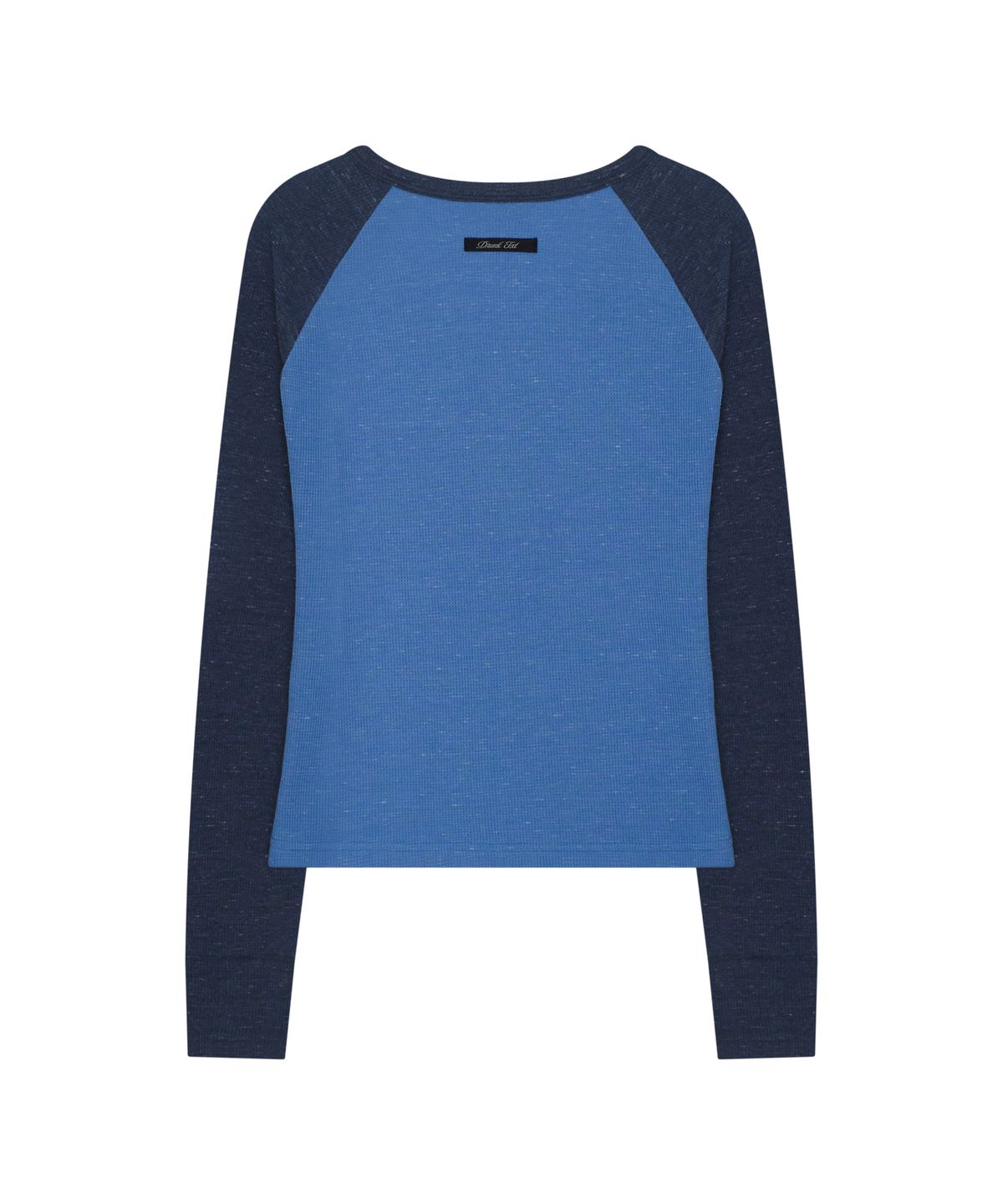 드렁크텍스트(DRUNKTXT) [Woman] Reglan Henly Neck Long Sleeve Sky Blue