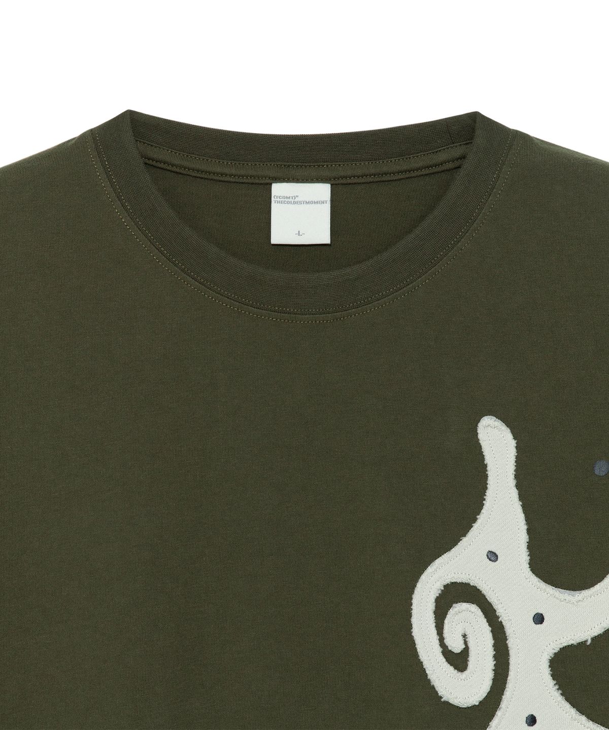 더콜디스트모먼트(THE COLDEST MOMENT) TCM sun patch T (khaki)