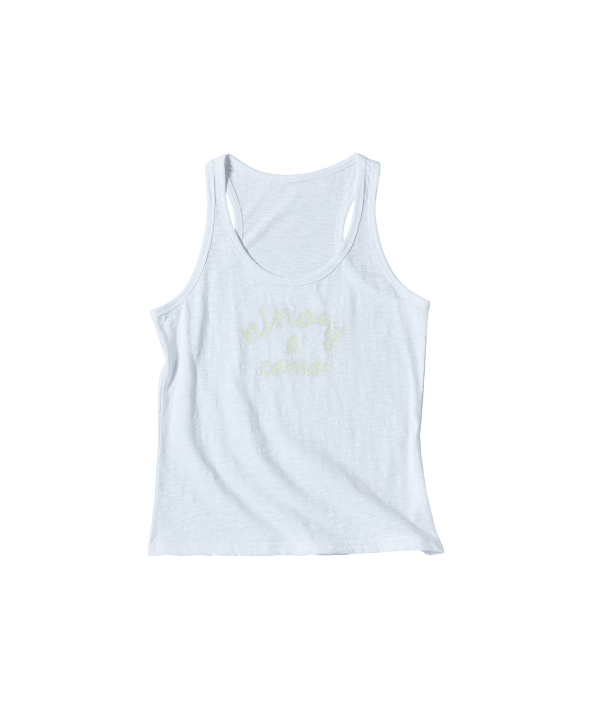 꼬모니노즈(COMONINOZ) W CRACK SLEEVELESS SET [IVORY]