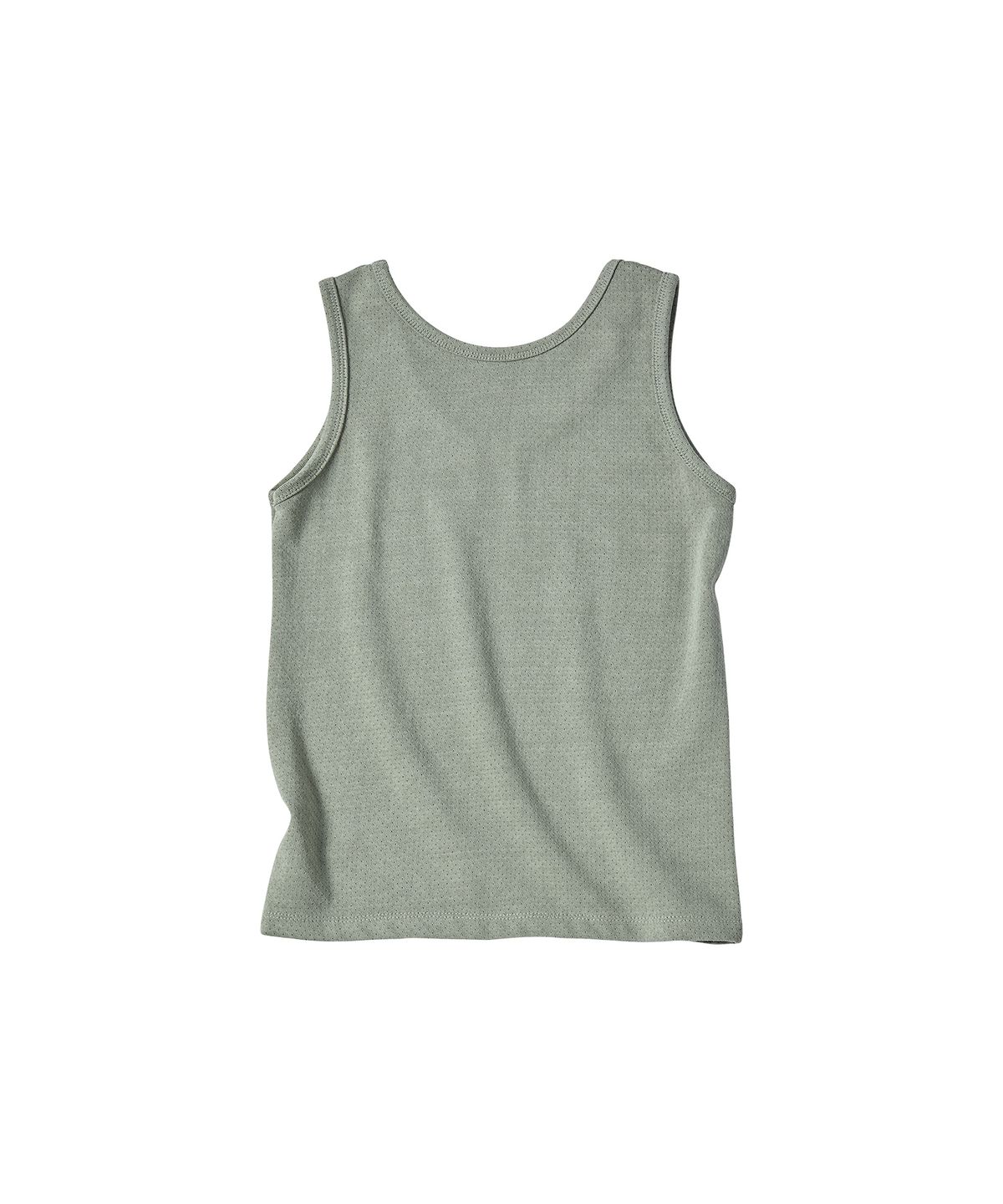 꼬모니노즈(COMONINOZ) W PIGMENT SLEEVELESS [KHAKI]