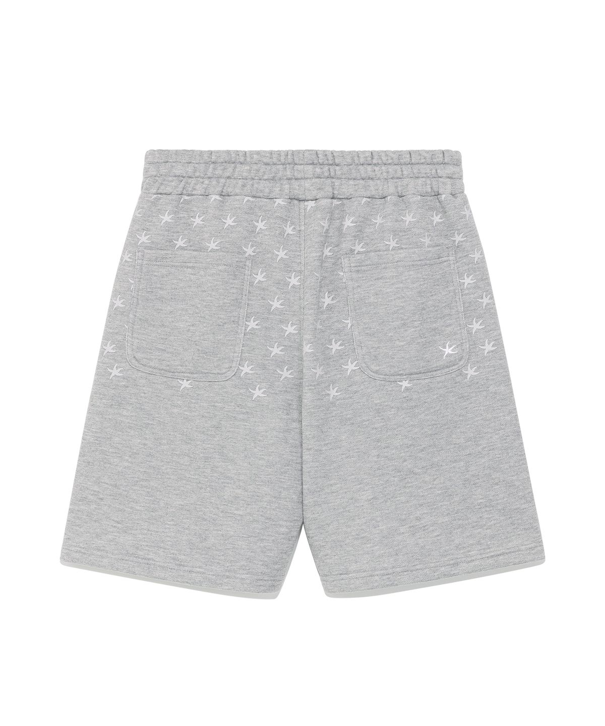 더콜디스트모먼트(THE COLDEST MOMENT) TCM starfish pattern half sweat pants (melange grey)