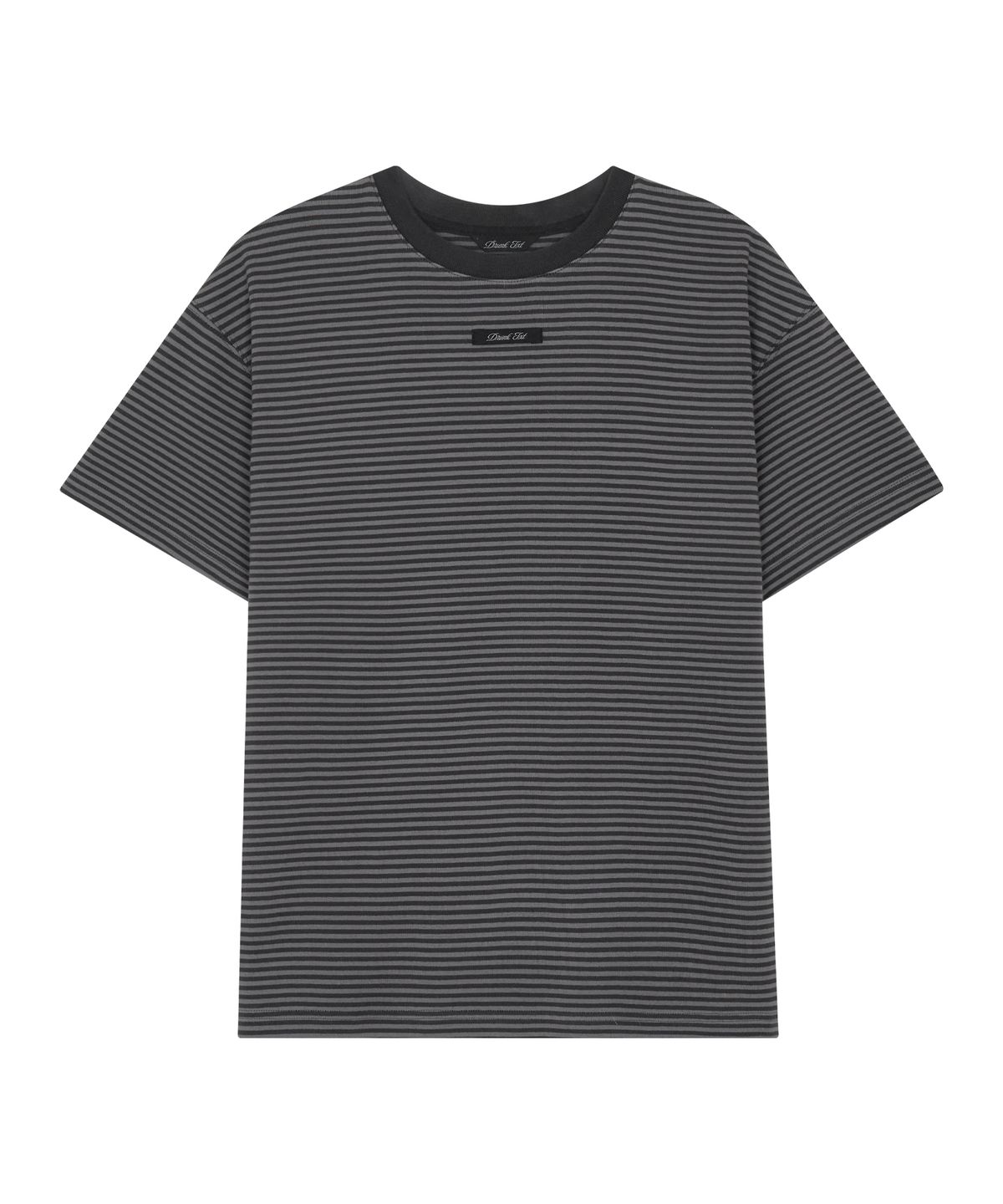 드렁크텍스트(DRUNKTXT) Stripe Tee Gray