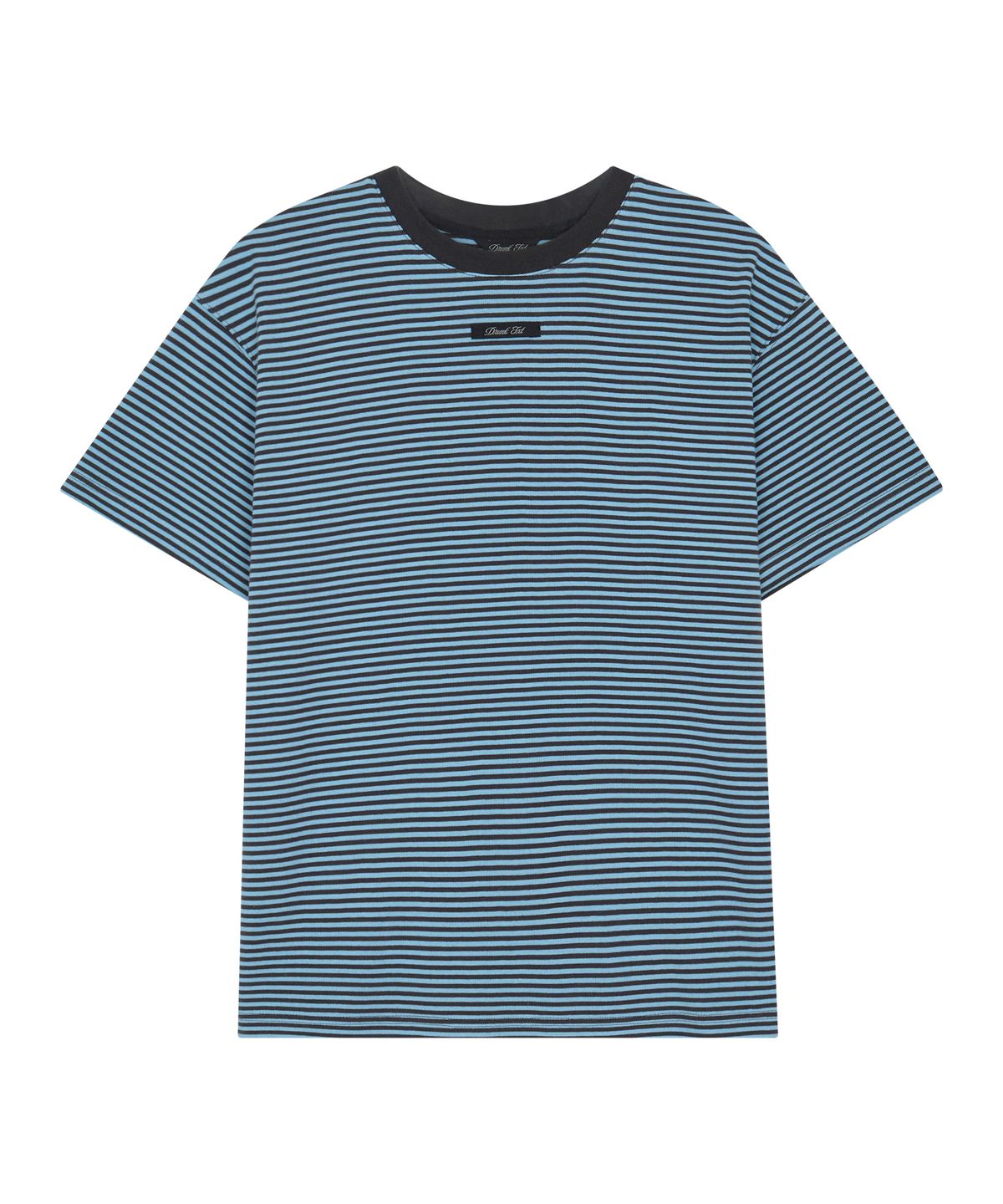 드렁크텍스트(DRUNKTXT) Stripe Tee Sky Blue