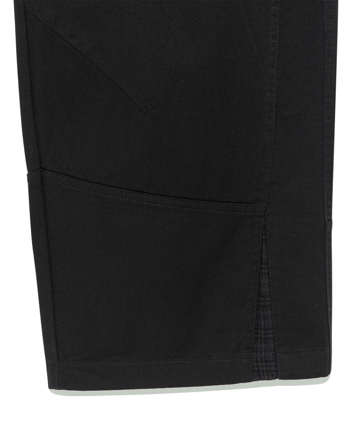 더콜디스트모먼트(THE COLDEST MOMENT) TCM belted check panel pants (black)
