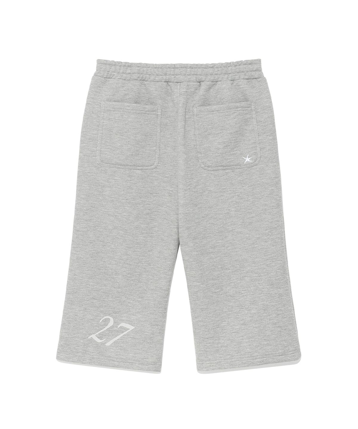 더콜디스트모먼트(THECOLDESTMOMENT) (w) TCM capri sweat pants (melange grey)