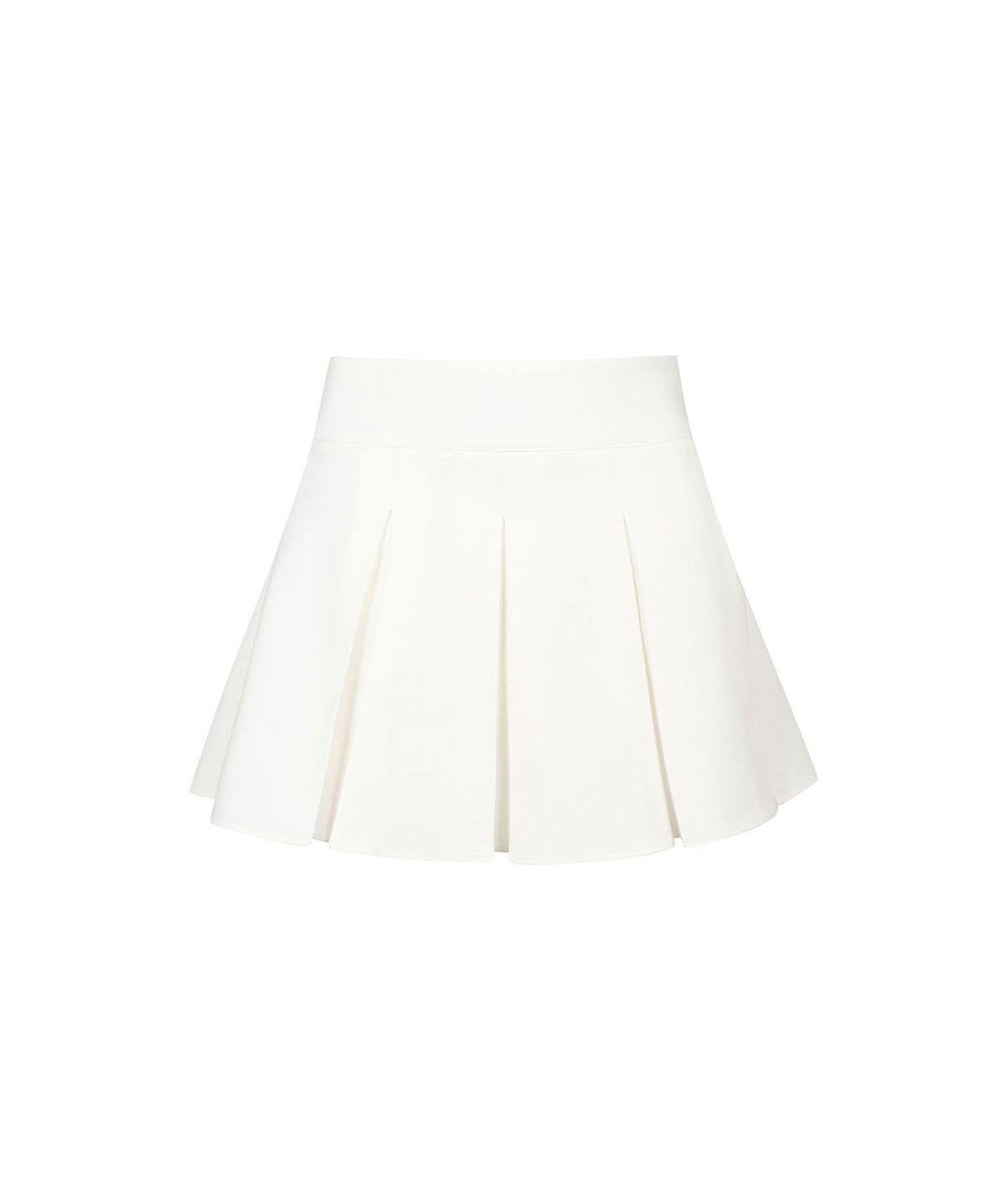 모아벨(MOABEL) CLASSIC PLEATS TENNIS SKIRT - WHITE