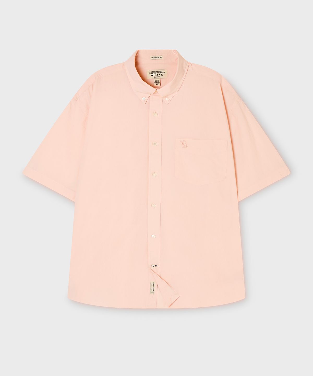 후아유(WHO.A.U) Surf Bear Cotton Shirts(U) / WHYWG2541U