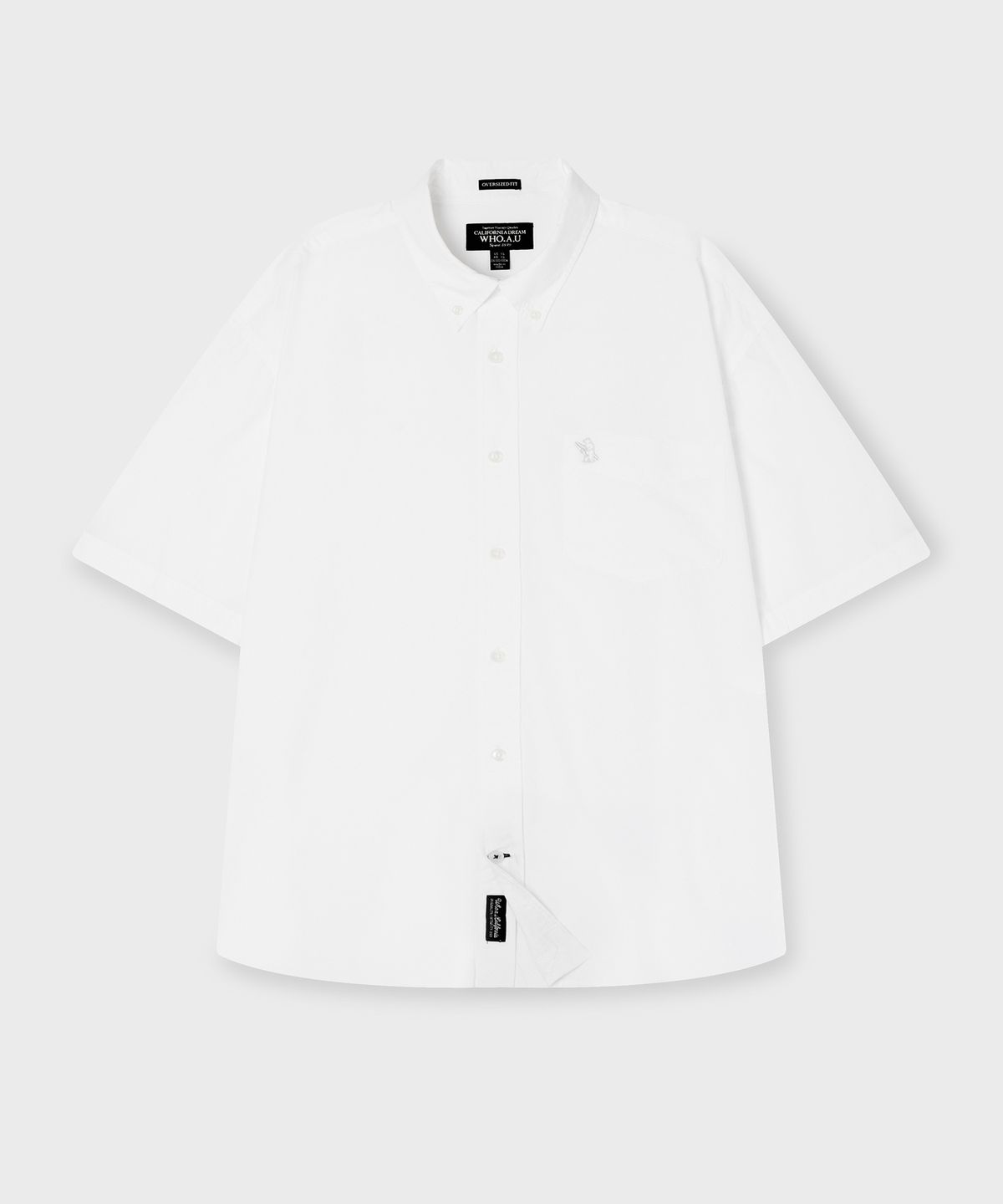 후아유(WHO.A.U) Surf Bear Cotton Shirts(U) / WHYWG2541U
